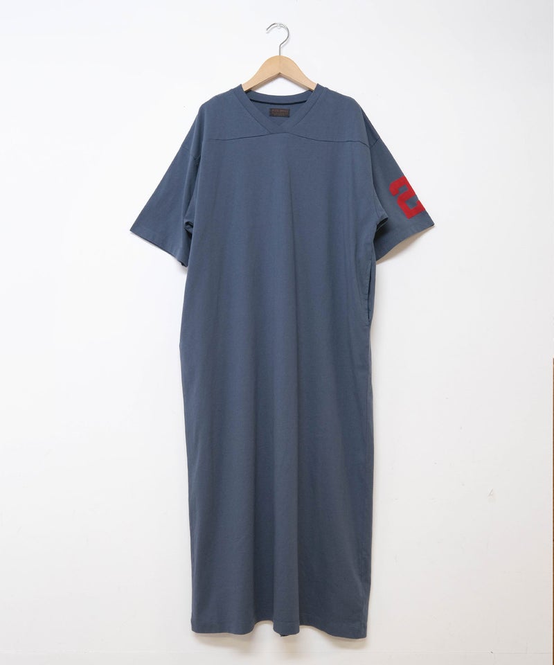 IN THE MARKET｜フロッキーロゴ ナンバリングVネックワンピース [[C-2568]][C]