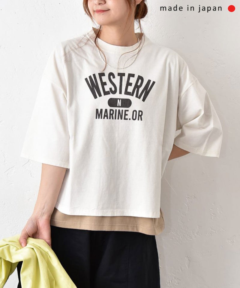 her.｜カレッジロゴTee [[MA-532001]][C]