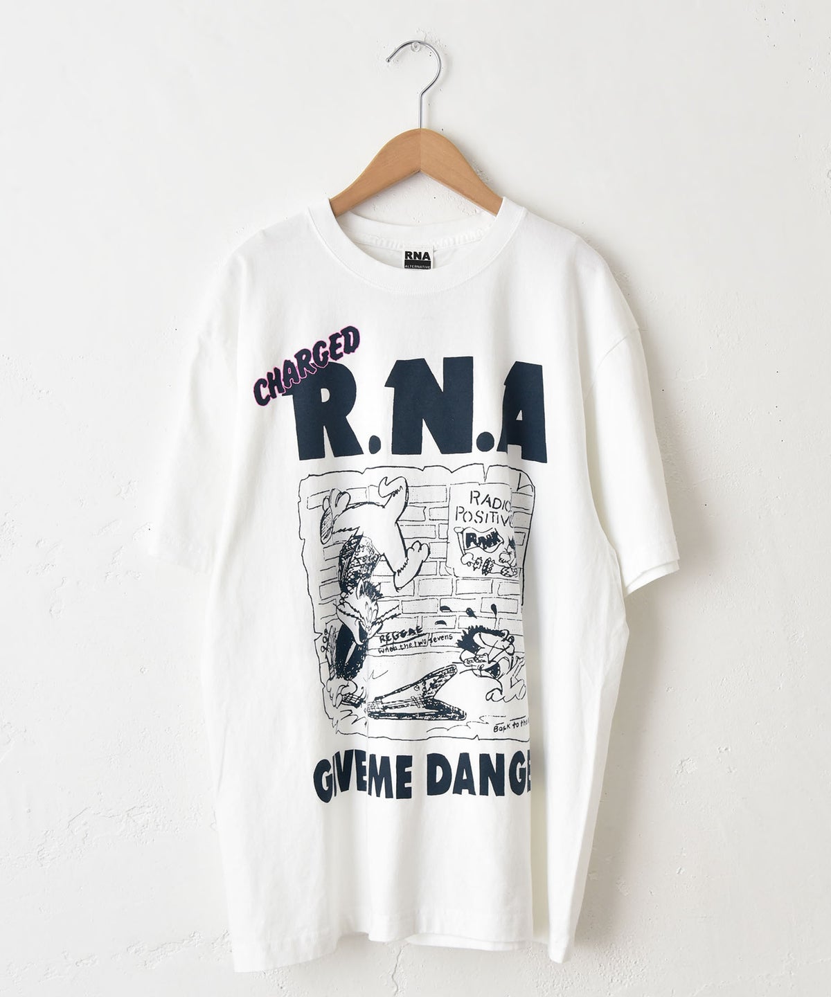  RNA｜キャットギタープリントT [[M2727]][C]
