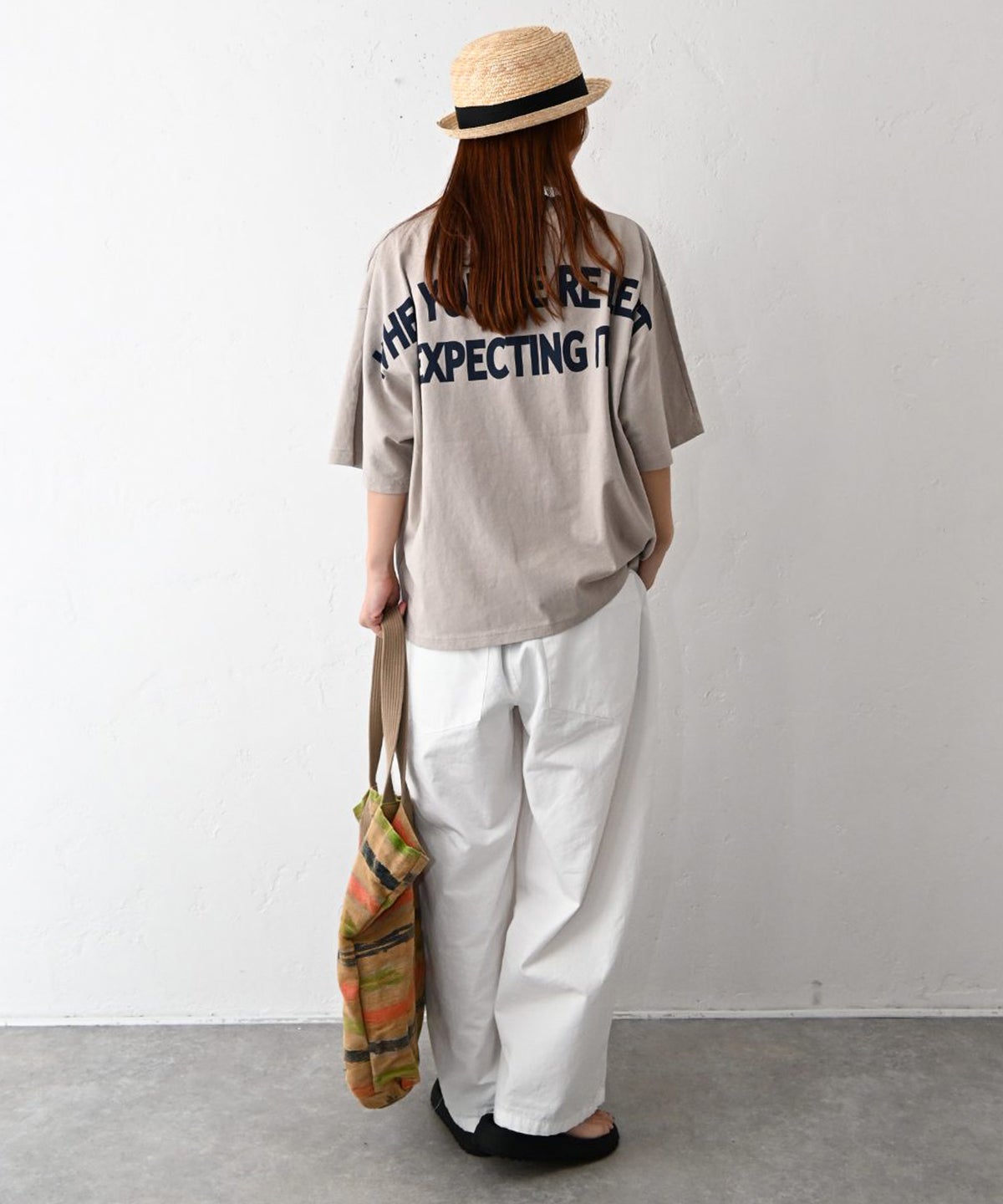 Our.｜前後ロゴ入りTシャツ [[C-9067]][C]
