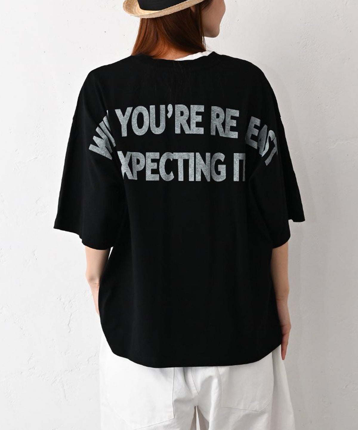 Our.｜前後ロゴ入りTシャツ [[C-9067]][C]