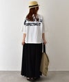 Our.｜前後ロゴ入りTシャツ [[C-9067]][C]