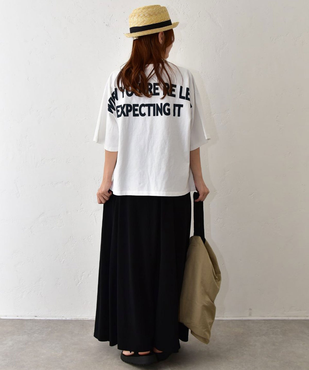 Our.｜前後ロゴ入りTシャツ [[C-9067]][C]