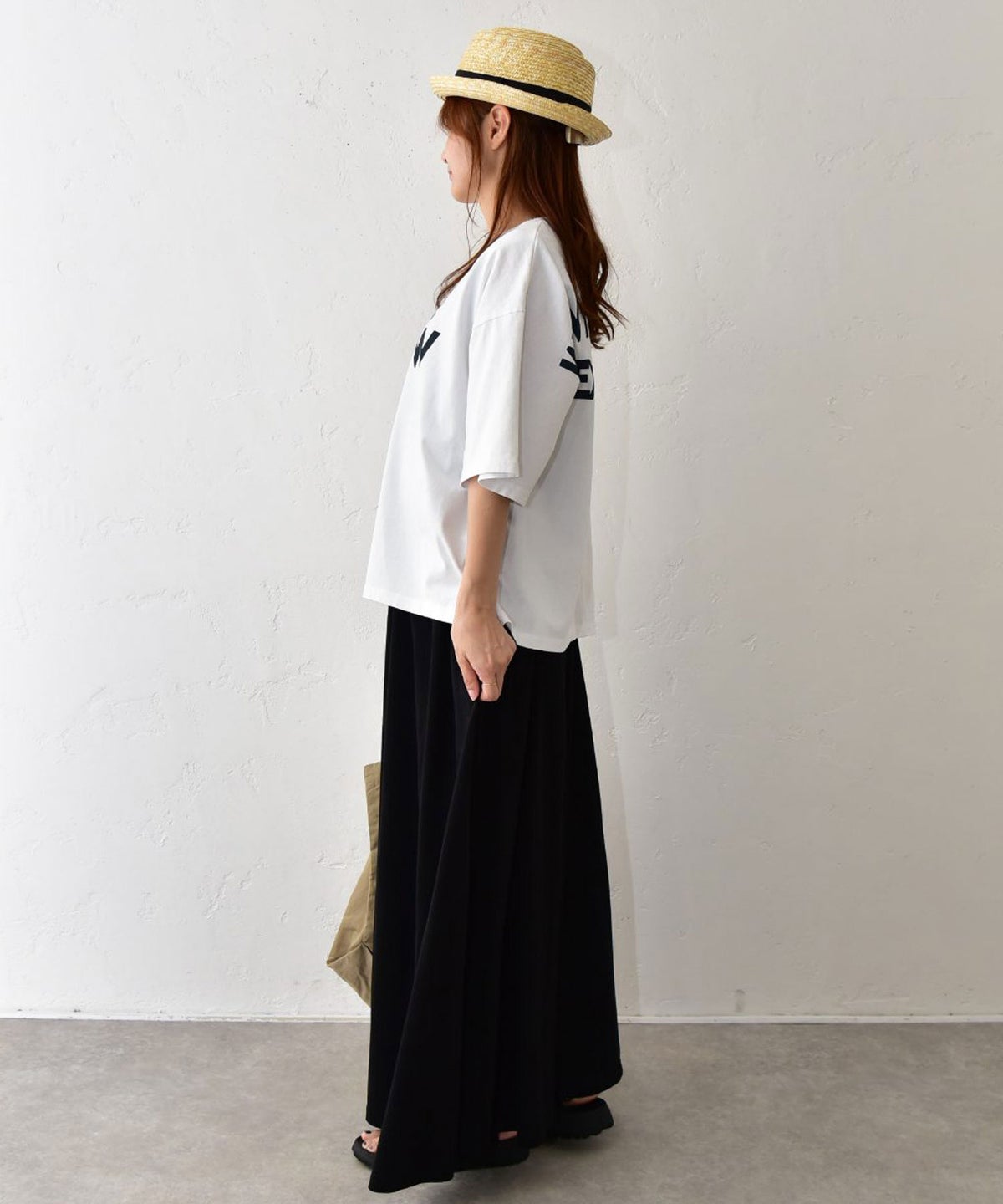 Our.｜前後ロゴ入りTシャツ [[C-9067]][C]