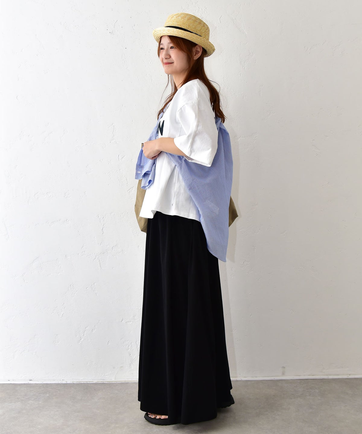 Our.｜前後ロゴ入りTシャツ [[C-9067]][C]