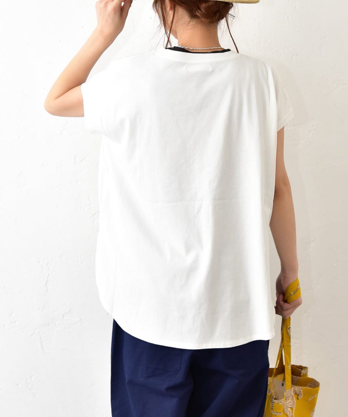 Our.｜ロゴ入りフレンチカットソー [[C-9070]][C]