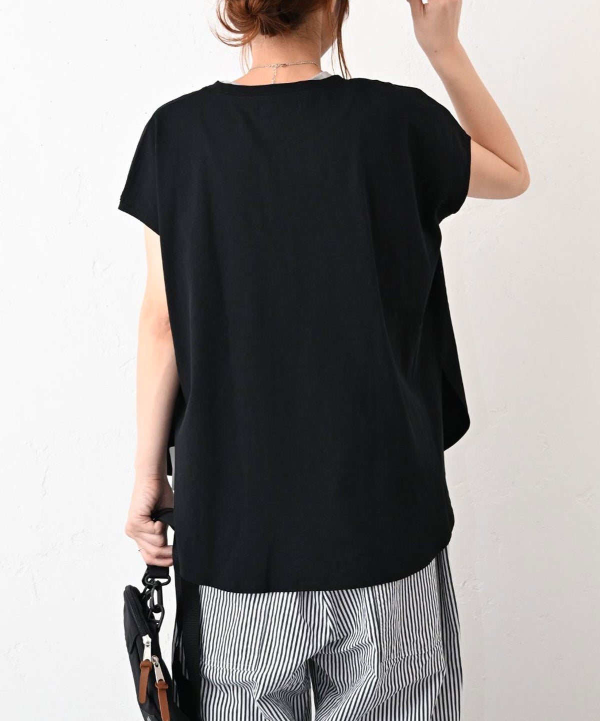 Our.｜ロゴ入りフレンチカットソー [[C-9070]][C]