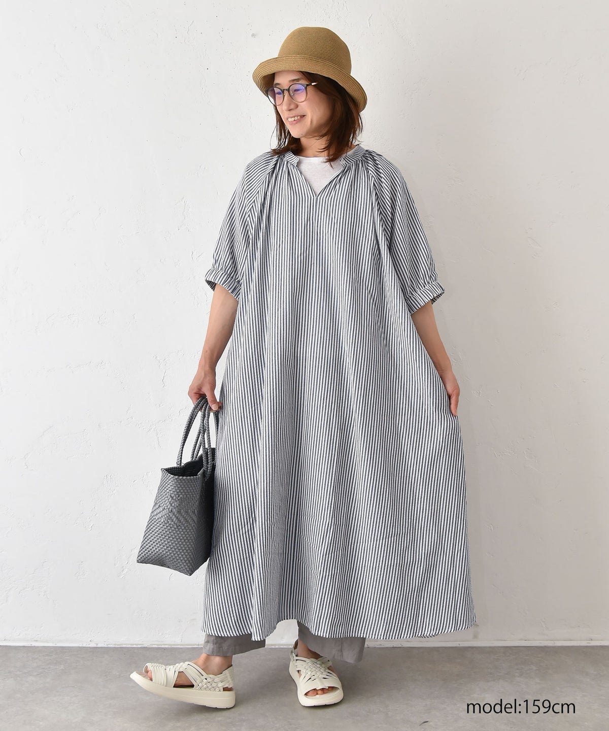  hagumu｜スキッパーワンピース [[C-783]][C]