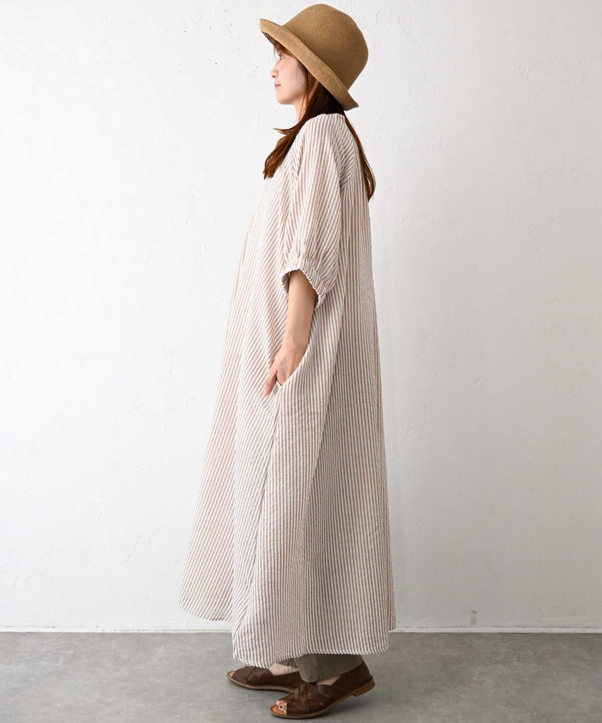  hagumu｜スキッパーワンピース [[C-783]][C]