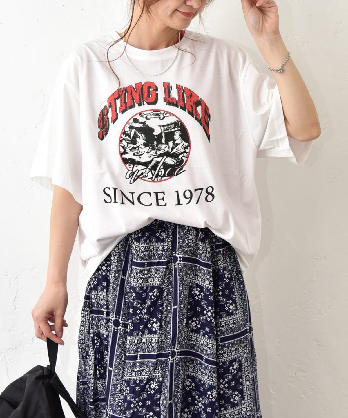 IN THE MARKET｜プリントTシャツ [[C-2567]][C]