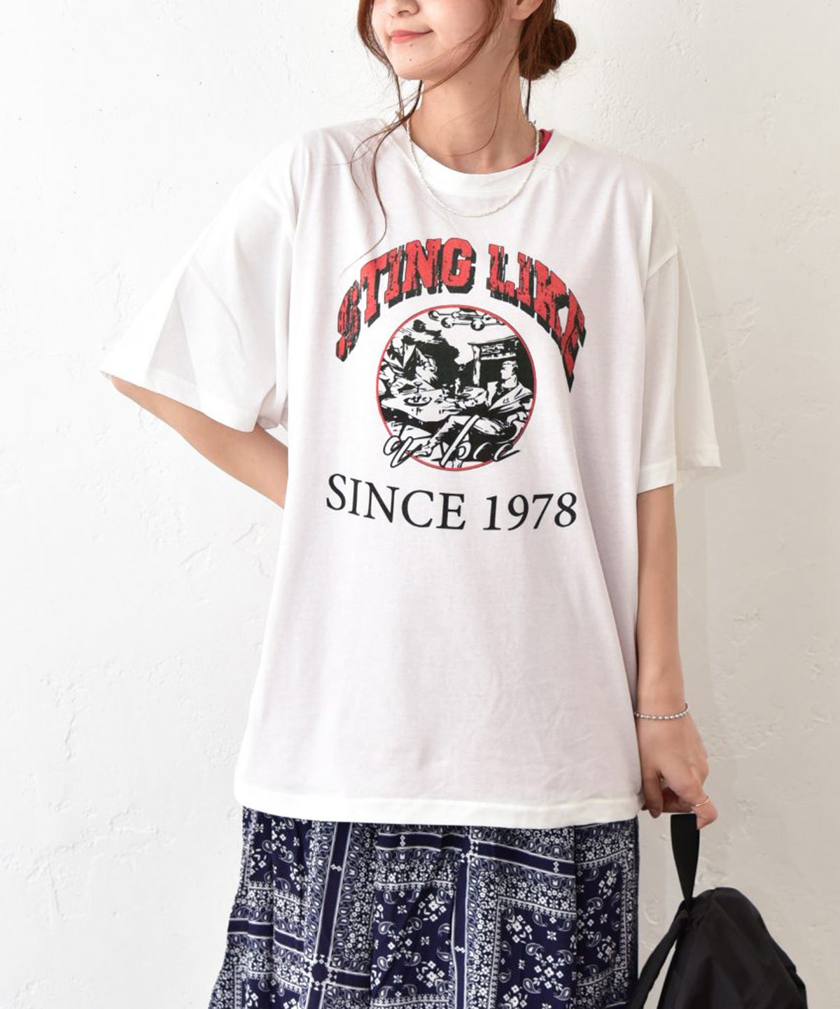 IN THE MARKET｜プリントTシャツ [[C-2567]][C]