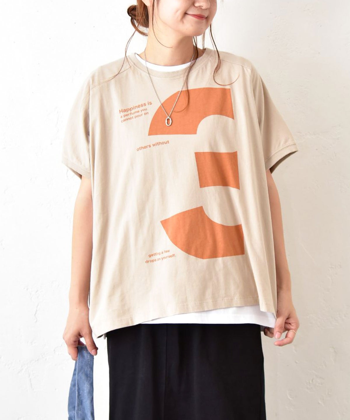 eka::｜変形数字ワイトTee [[1611965-1]][C]