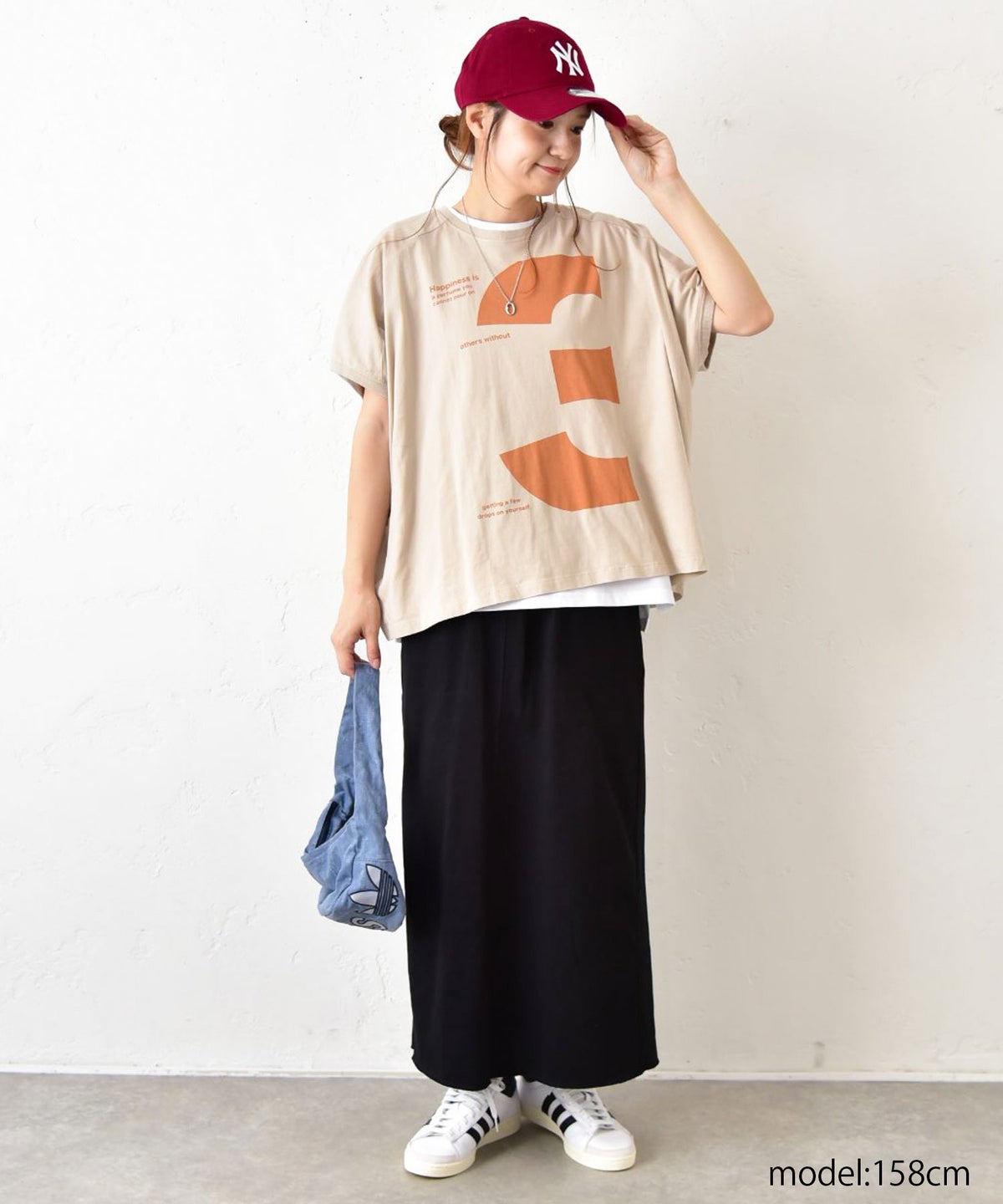 eka::｜変形数字ワイトTee [[1611965-1]][C]
