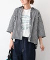 IN THE MARKET｜裾絞り付5分袖シャツ [[C-2627]][C]