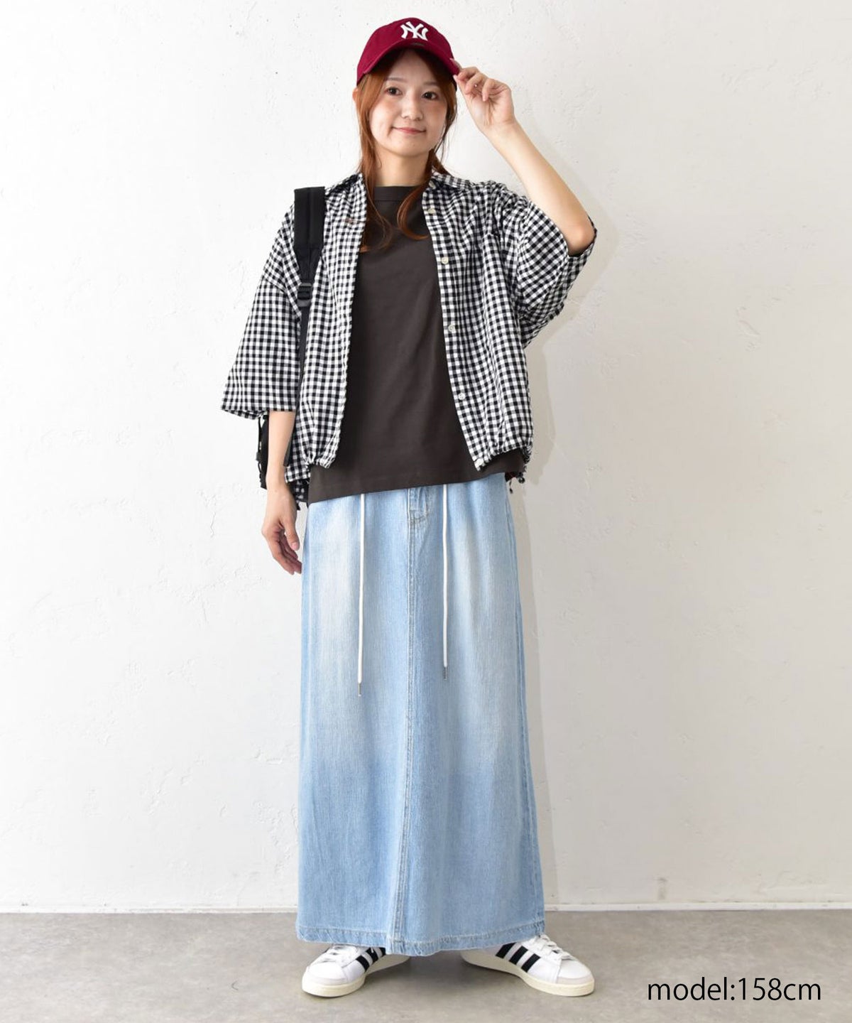 IN THE MARKET｜裾絞り付5分袖シャツ [[C-2627]][C]