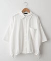  IN THE MARKET｜裾絞り付5分袖シャツ [[C-2627]][C]