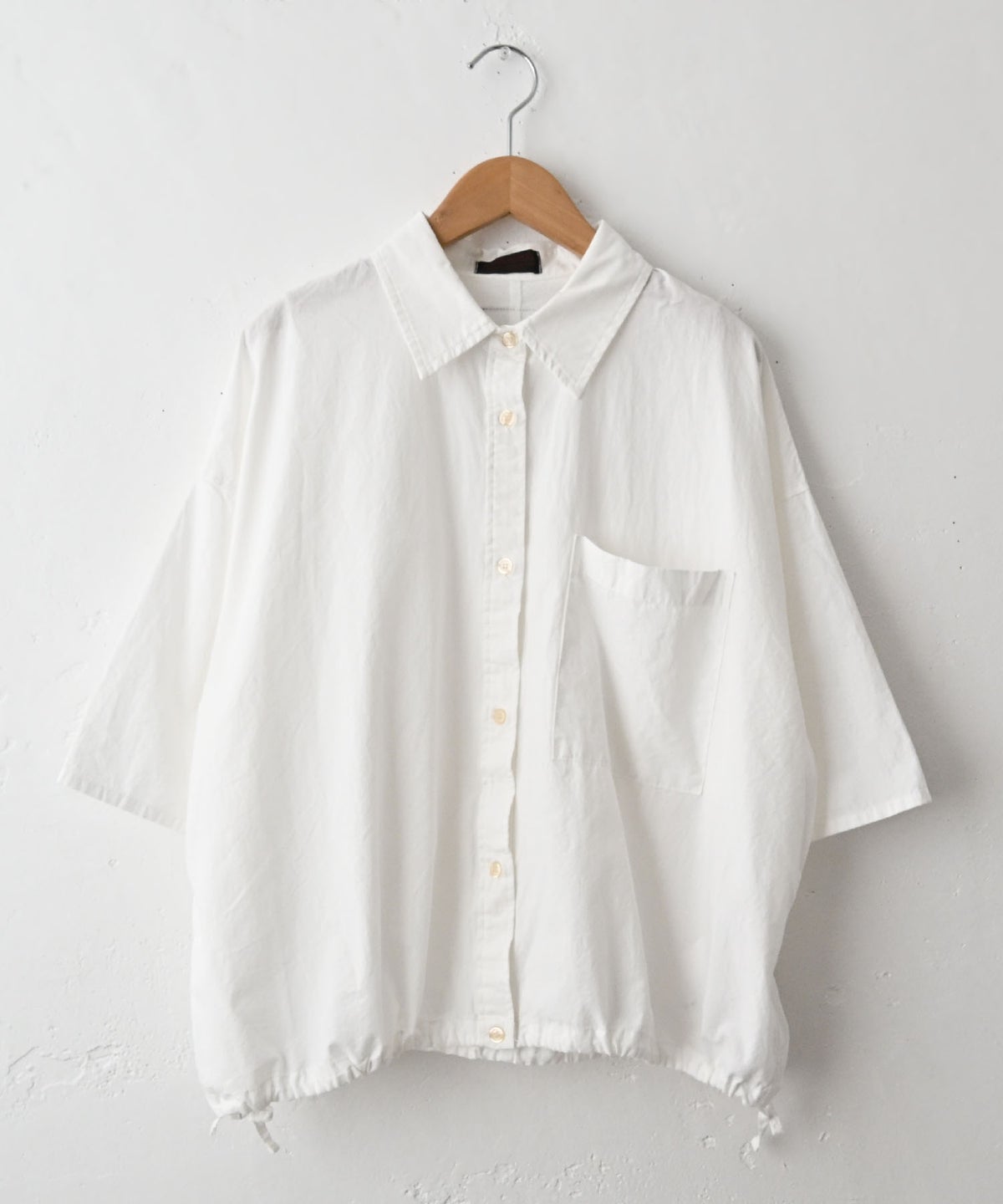  IN THE MARKET｜裾絞り付5分袖シャツ [[C-2627]][C]