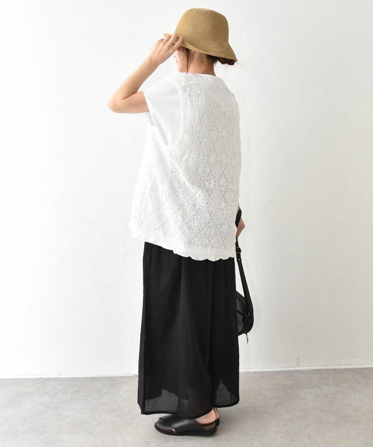 hagumu｜スカート風ワイドパンツ [[6098262]][C]