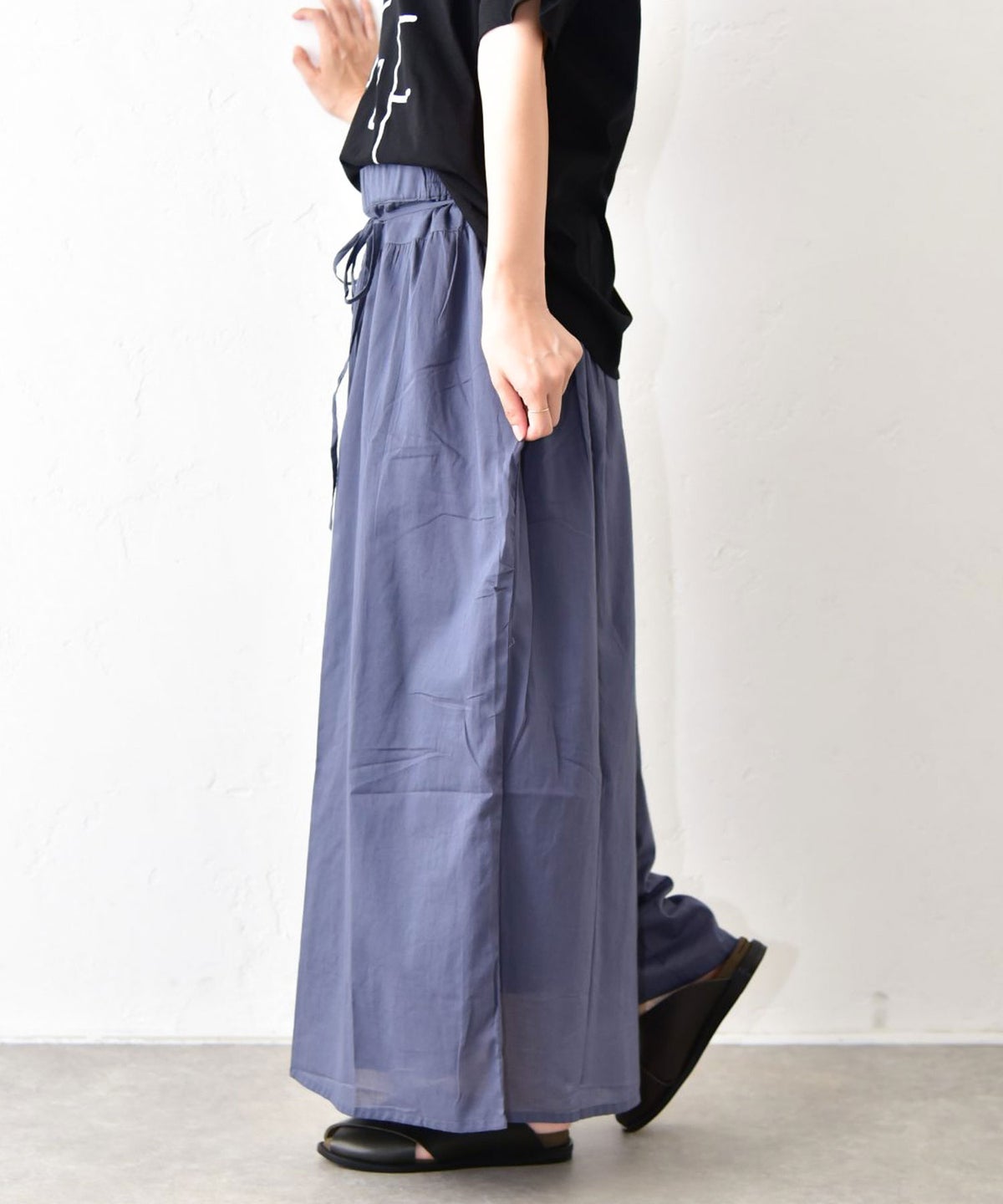 hagumu｜スカート風ワイドパンツ [[6098262]][C]