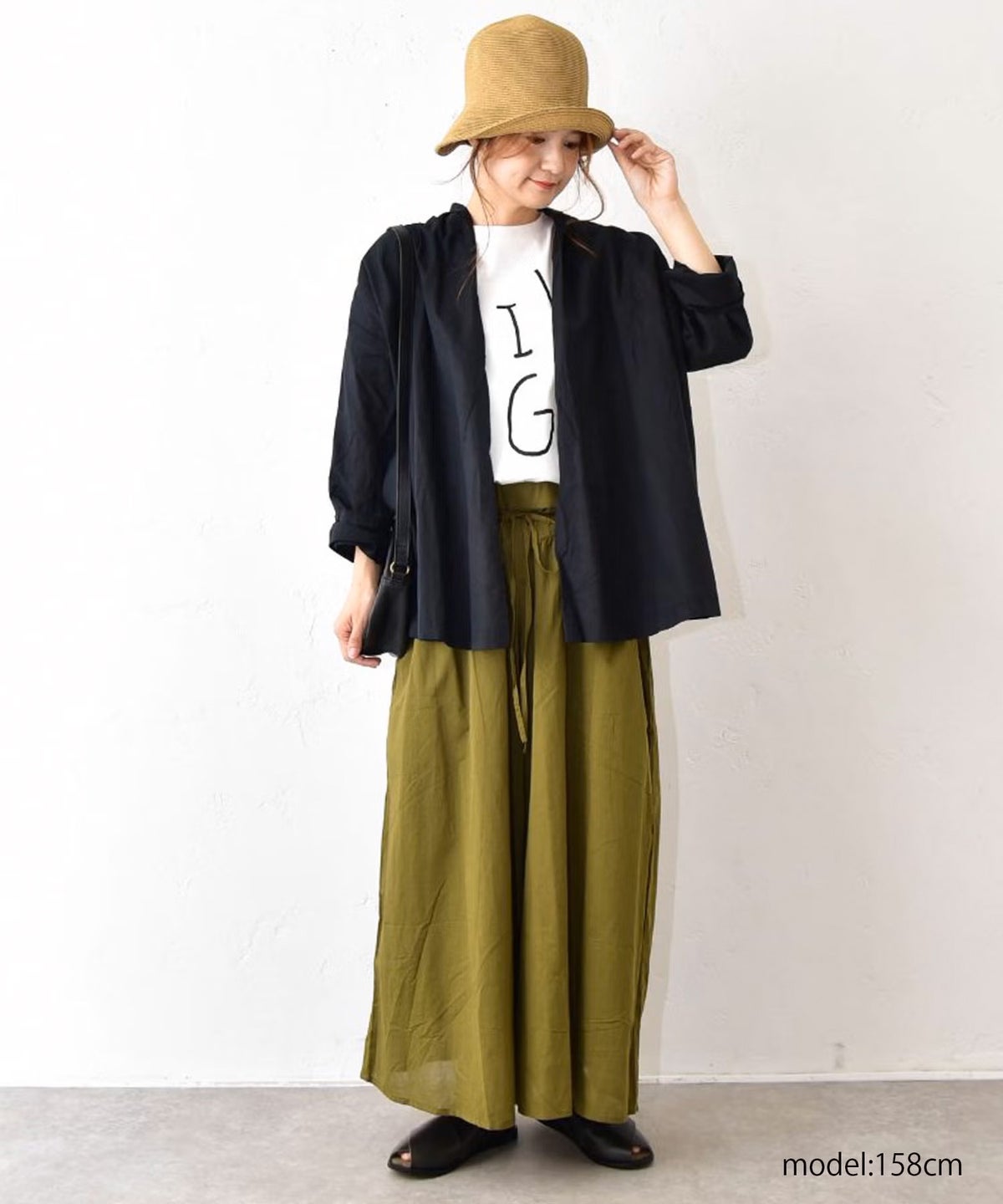 hagumu｜スカート風ワイドパンツ [[6098262]][C]
