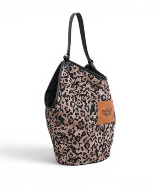 MARGAUX VINTAGE｜レオパードパディングBAG [[MG BG-26109-A]][F