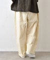 NARU｜シーチングハンドワッシャーノッポパンツ [[643855BE]][C]