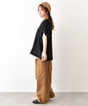 NARU｜シーチングハンドワッシャーノッポパンツ [[643855BE]][C]