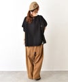 NARU｜シーチングハンドワッシャーノッポパンツ [[643855BE]][C]