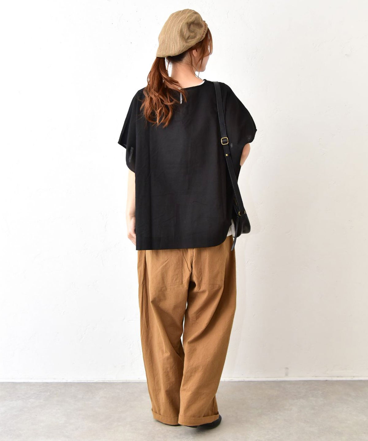 NARU｜シーチングハンドワッシャーノッポパンツ [[643855BE]][C]