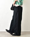  NARU｜シーチングハンドワッシャーノッポパンツ [[643855BE]][C]