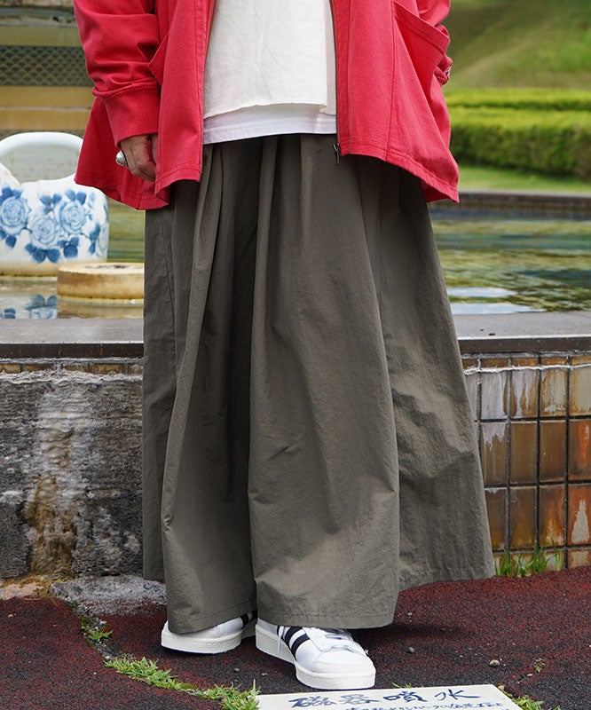  GRAMICCI｜NYLON FLARE PANT [[G2SW-SK034-26AW]][D]