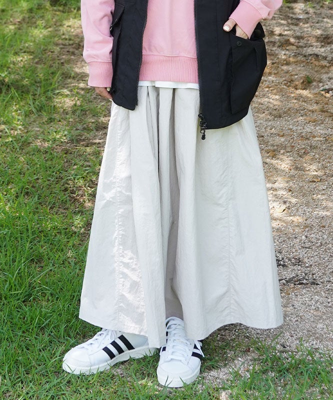  GRAMICCI｜NYLON FLARE PANT [[G2SW-SK034-26AW]][D]