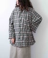 ARMY TWILL｜Checked Utility Shirt [[AM-2657001]][D]