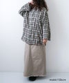 ARMY TWILL｜Checked Utility Shirt [[AM-2657001]][D]