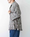 ARMY TWILL｜Checked Utility Shirt [[AM-2657001]][D]