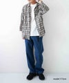 ARMY TWILL｜Checked Utility Shirt [[AM-2657001]][D]