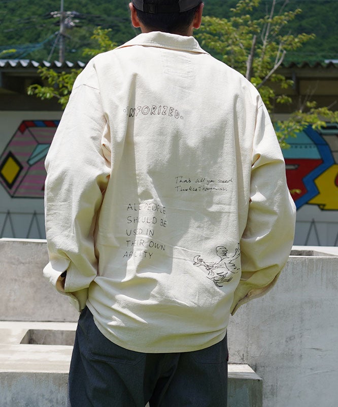 ARMY TWILL｜Utility Shirt Print [[AM-2657002]][D]