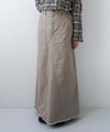 ARMY TWILL｜Strech Baker Twill Skirt [[AM-2659011]][D]