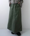 ARMY TWILL｜Strech Baker Twill Skirt [[AM-2659011]][D]