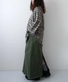 ARMY TWILL｜Strech Baker Twill Skirt [[AM-2659011]][D]