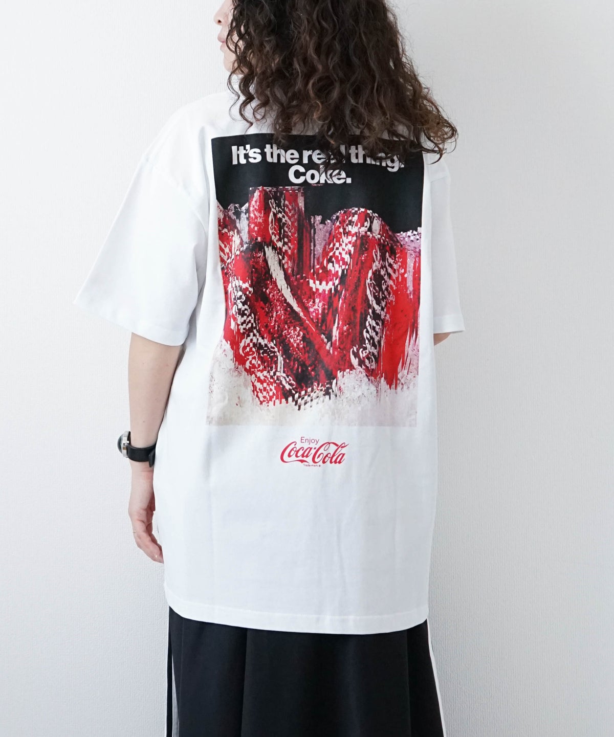 NEW ERA｜SS CT TEE COLA KAWAMURA LETH WHI [[15159356]][D]