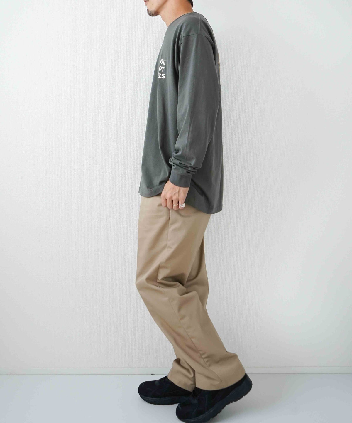 YARMO"THE UNIFORM"｜Utility Trousers with Belt T/C　Twill [[YTU-26AW TR3TC]][D]