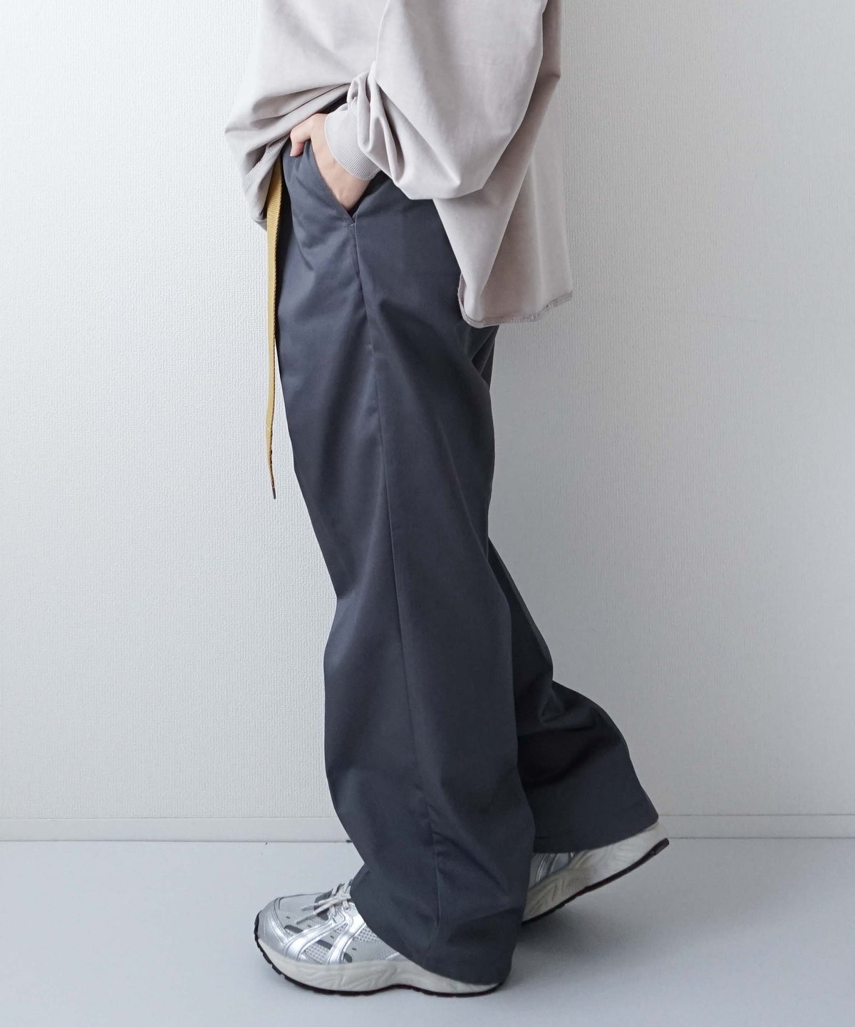 YARMO"THE UNIFORM"｜Utility Trousers with Belt T/C　Twill [[YTU-26AW TR3TC]][D]