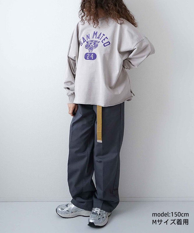 YARMO"THE UNIFORM"｜Utility Trousers with Belt T/C　Twill [[YTU-26AW TR3TC]][D]