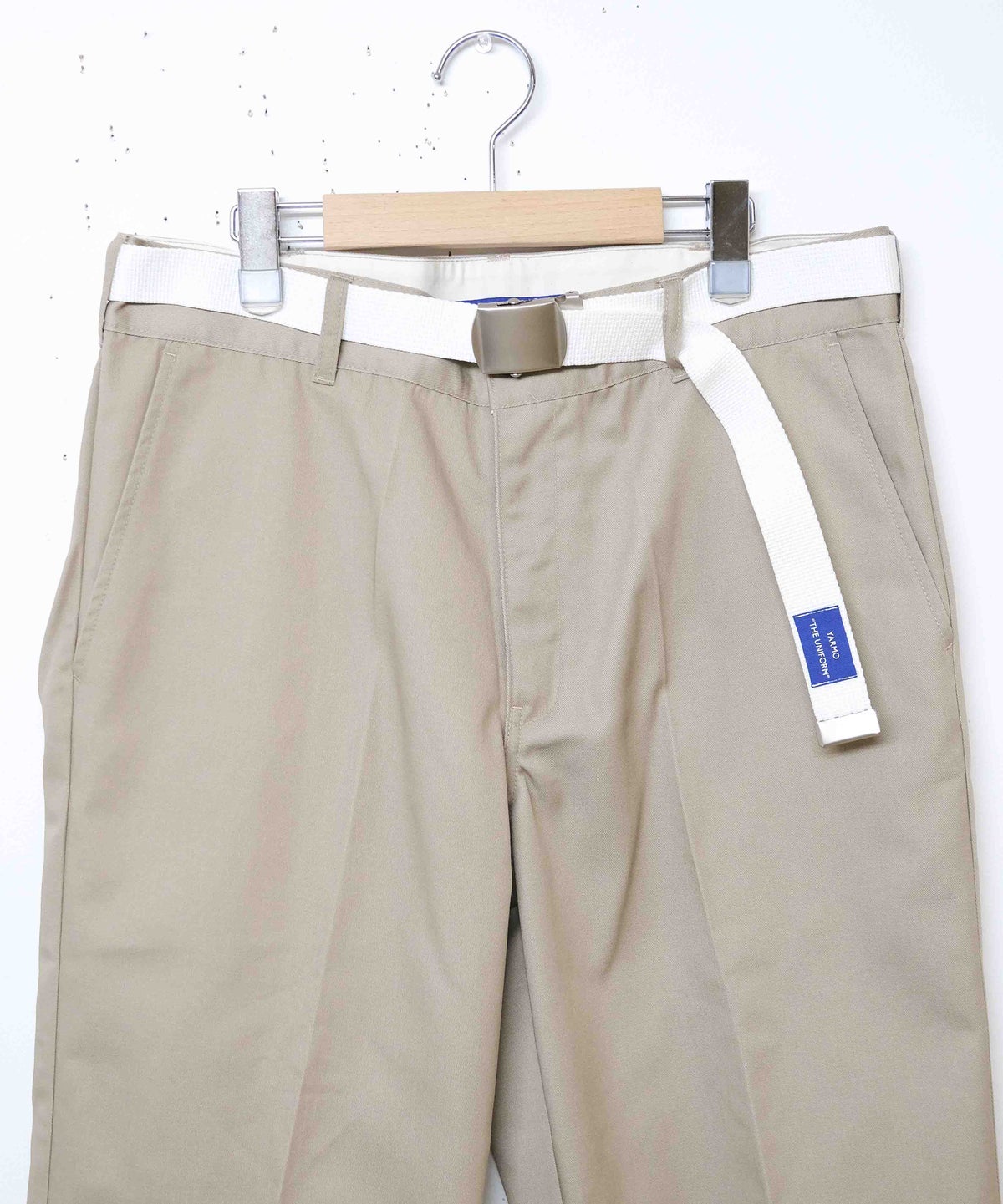 YARMO"THE UNIFORM"｜Utility Trousers with Belt T/C　Twill [[YTU-26AW TR3TC]][D]