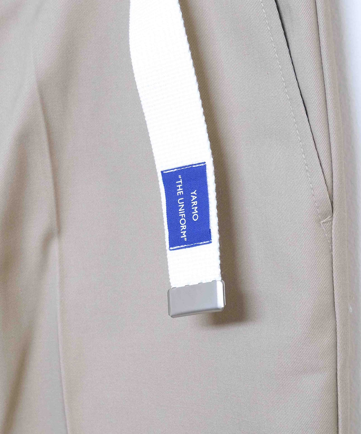YARMO"THE UNIFORM"｜Utility Trousers with Belt T/C　Twill [[YTU-26AW TR3TC]][D]