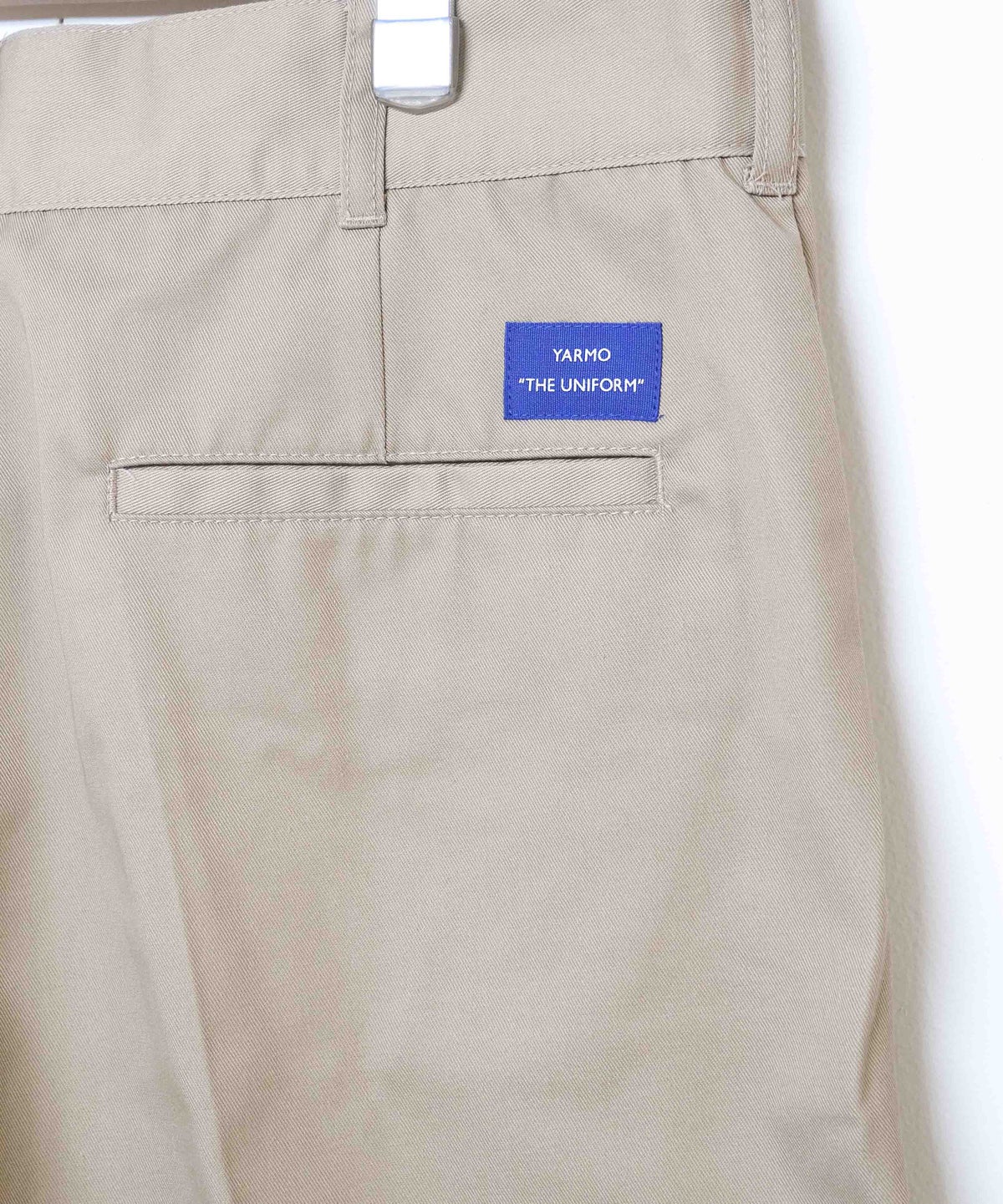 YARMO"THE UNIFORM"｜Utility Trousers with Belt T/C　Twill [[YTU-26AW TR3TC]][D]
