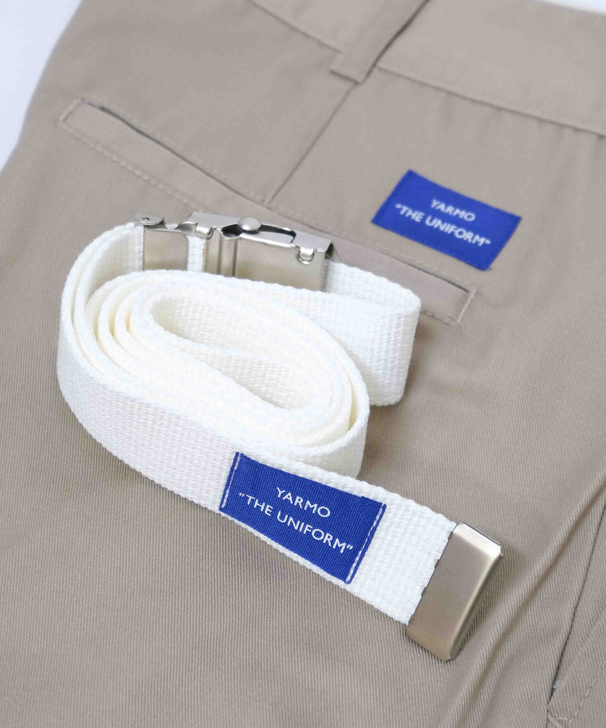 YARMO"THE UNIFORM"｜Utility Trousers with Belt T/C　Twill [[YTU-26AW TR3TC]][D]