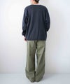 YARMO"THE UNIFORM"｜Field Trousers with Belt Herringbone [[YTU-26AW TR4HE]][D]