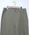 YARMO"THE UNIFORM"｜Field Trousers with Belt Herringbone [[YTU-26AW TR4HE]][D]